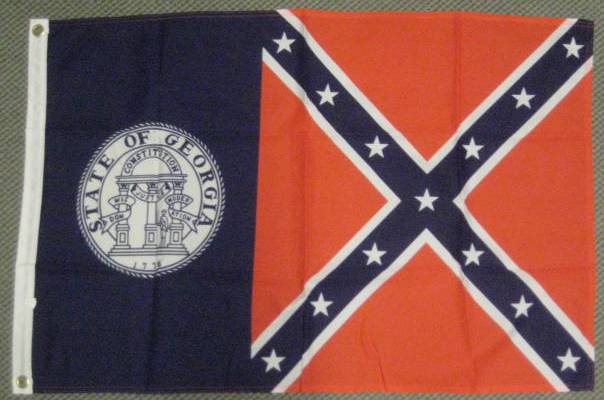 Old Georgia State Flag