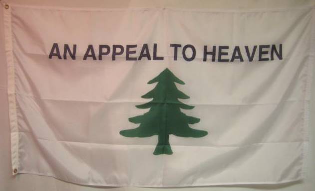 An appeal to heaven flag