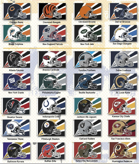 NFL flags