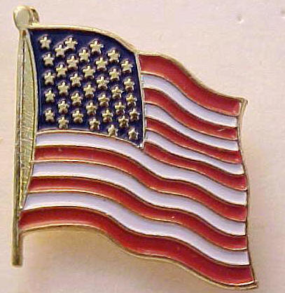 American Flag Pin