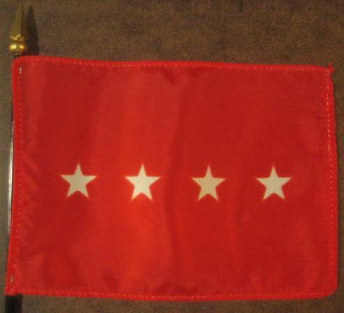 Four Star Army General Flag
