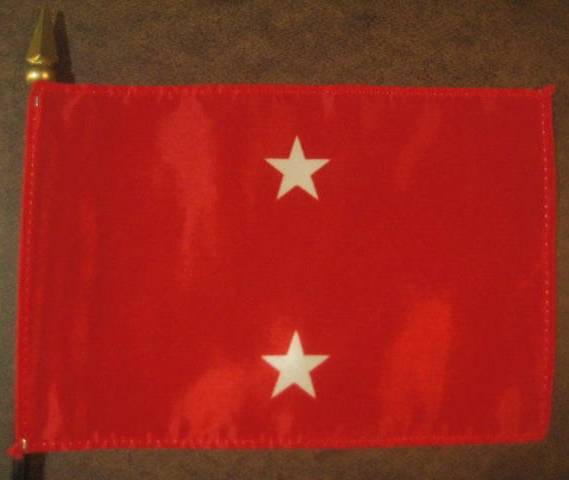 Two Star Marine General Flag
