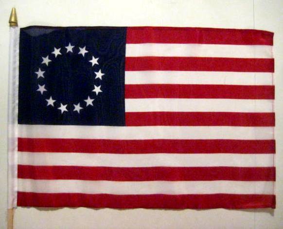 Betsy Ross Stick Flag