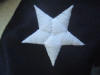embroidered flag star