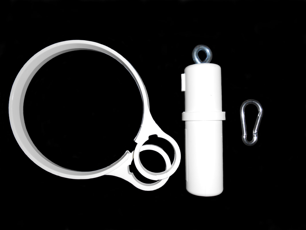 Fiberglass Flagpole Weight Ring