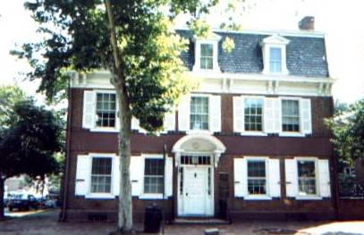 Francis Hopkinson home in Bordentown, NJ