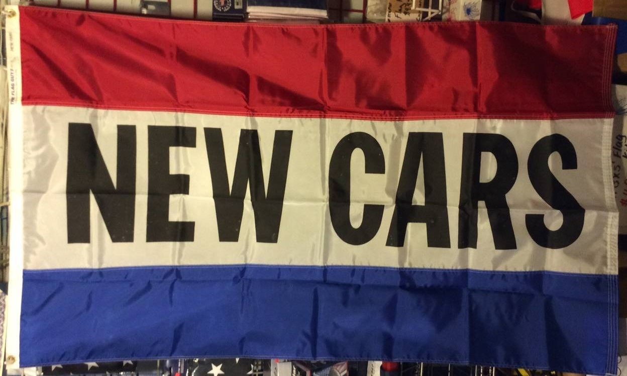 New Cars Flag