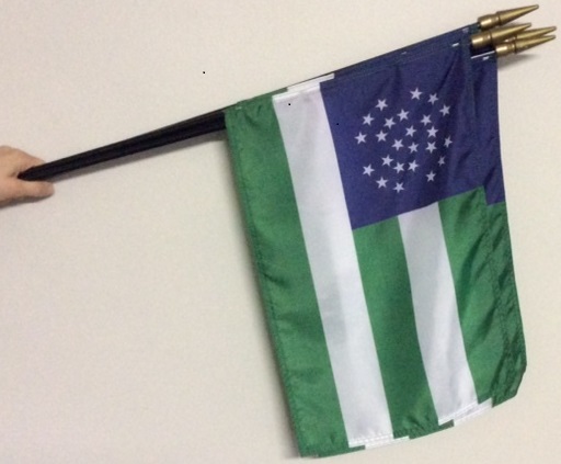 NYPD-stick-flags