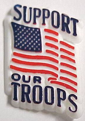 Support Our Troops Pin