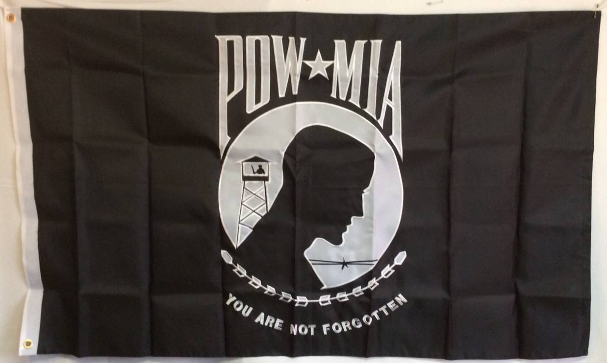 5x8 POW MIA You Are Not Forgotten Flag 5'x8' Banner Grommets FAST USA SHIPPING 