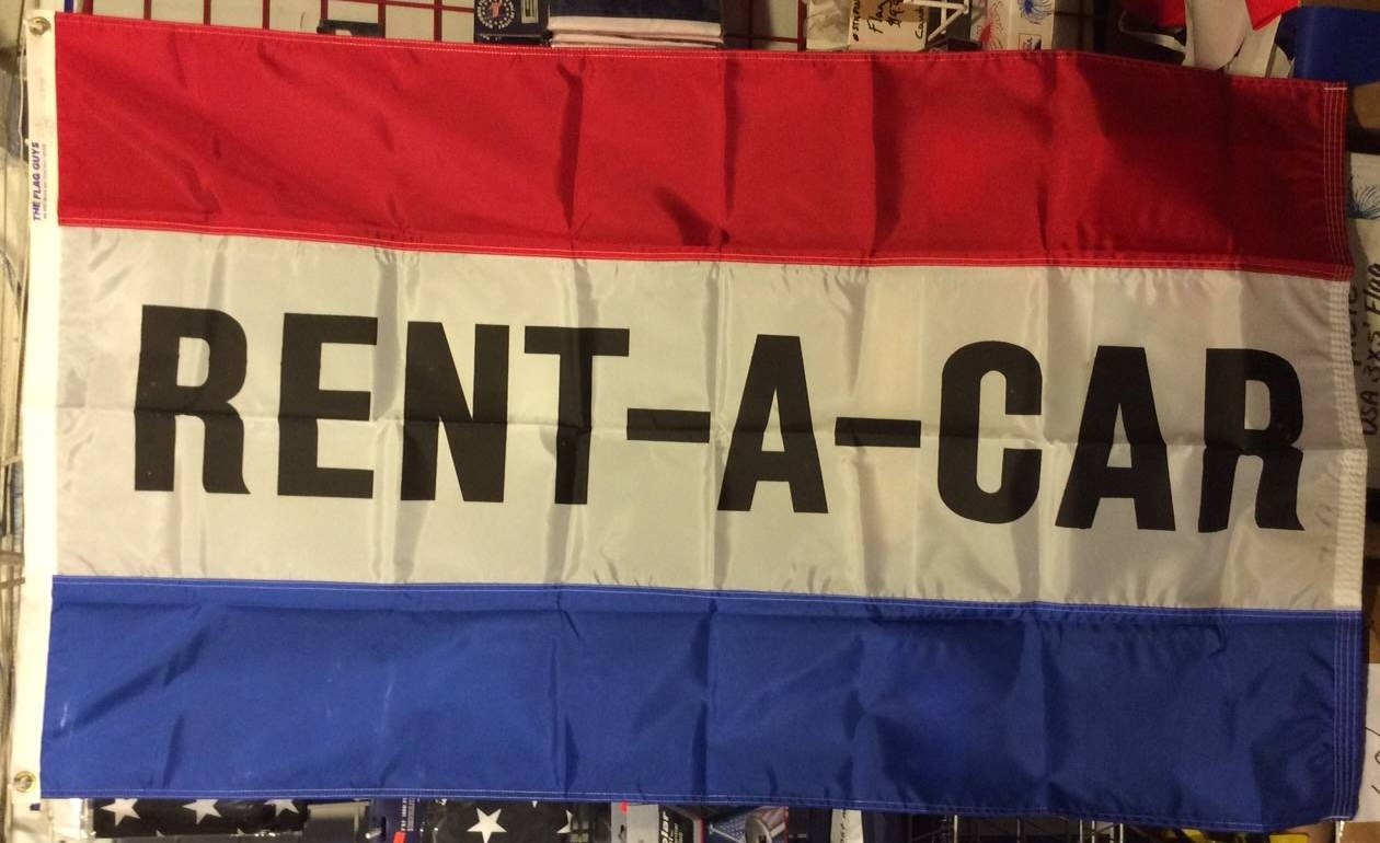 Rent A Car Flag