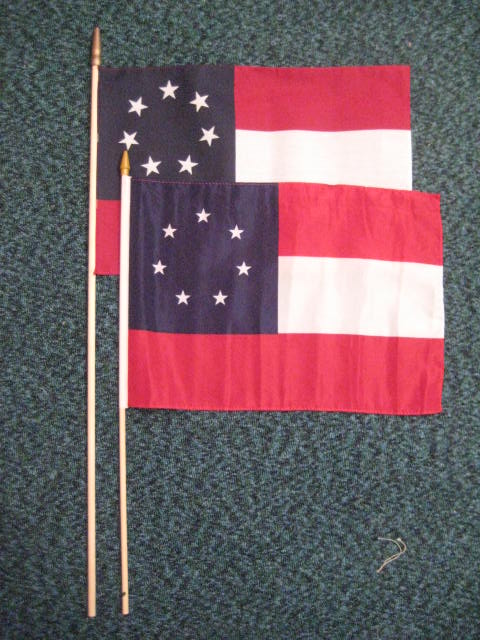 Quality Standard Flags STIBred Red Stick Flags, 12 by