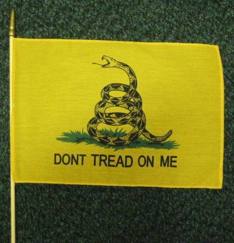 Teeparty USA Gadsden Don'T Tread On Me Flagge-Ansteckpin 