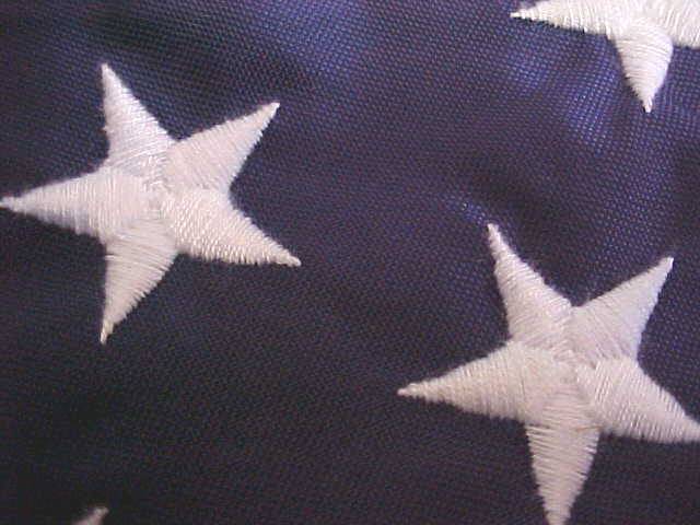 embroidered stars