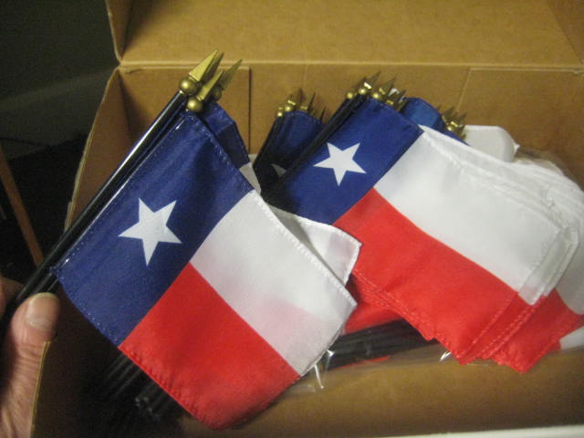 Texas 4x6" Desk Flag