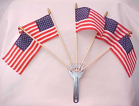 Five Flag Holder